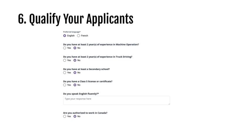 Example of an application form for landscapers to use when hiring.